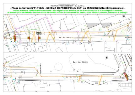 Travaux d'assainissement sur la commune de Cugnaux
